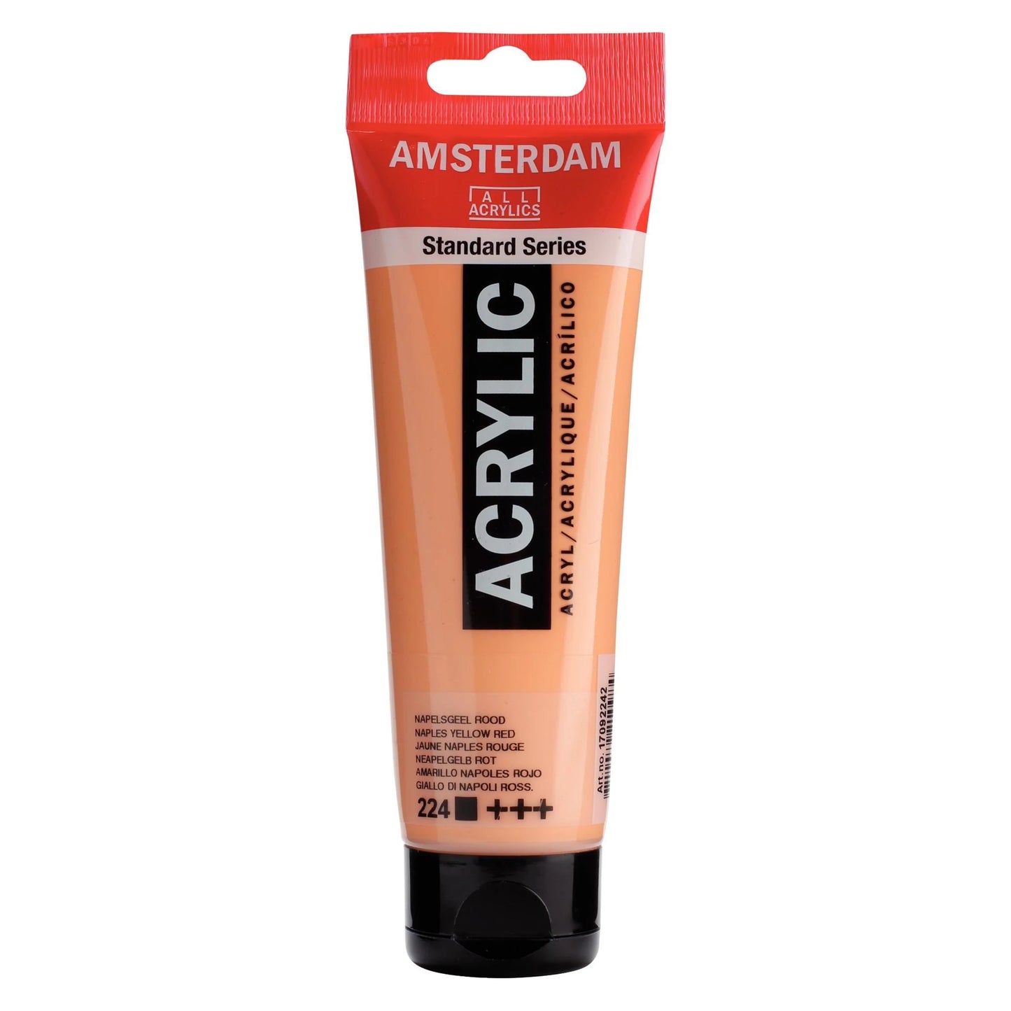Amsterdam - Standard Series acrylverf - Napelsgeel Rood 224 - 120ml
