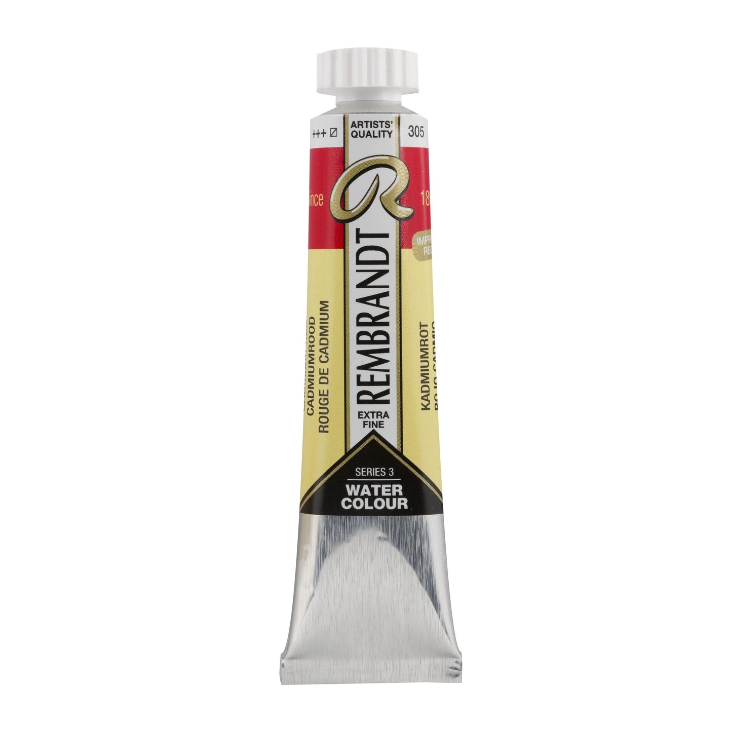 Rembrandt Aquarelverf - Cadmiumrood 305 - tube 20 ml