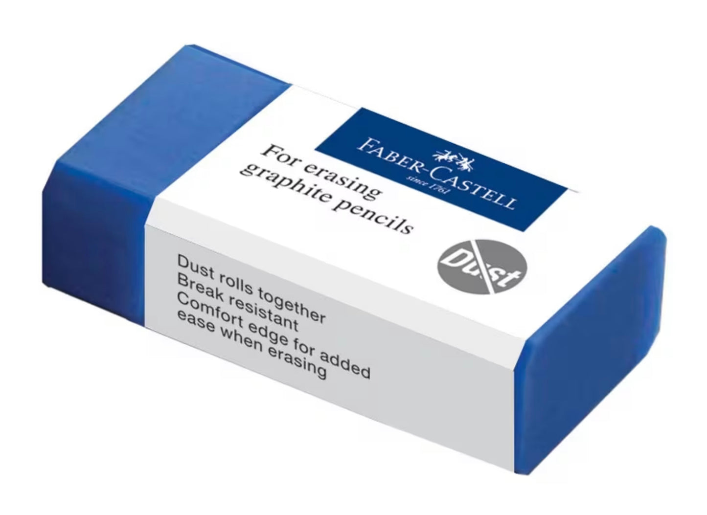 Faber-Castell - Stofvrij gum blauw