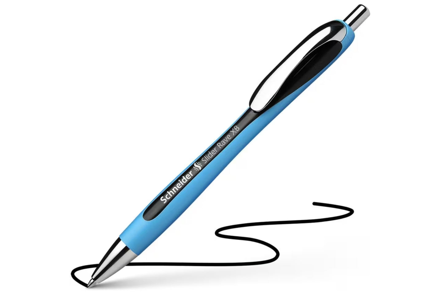 Schneider - Balpen Slider Rave - Zwart