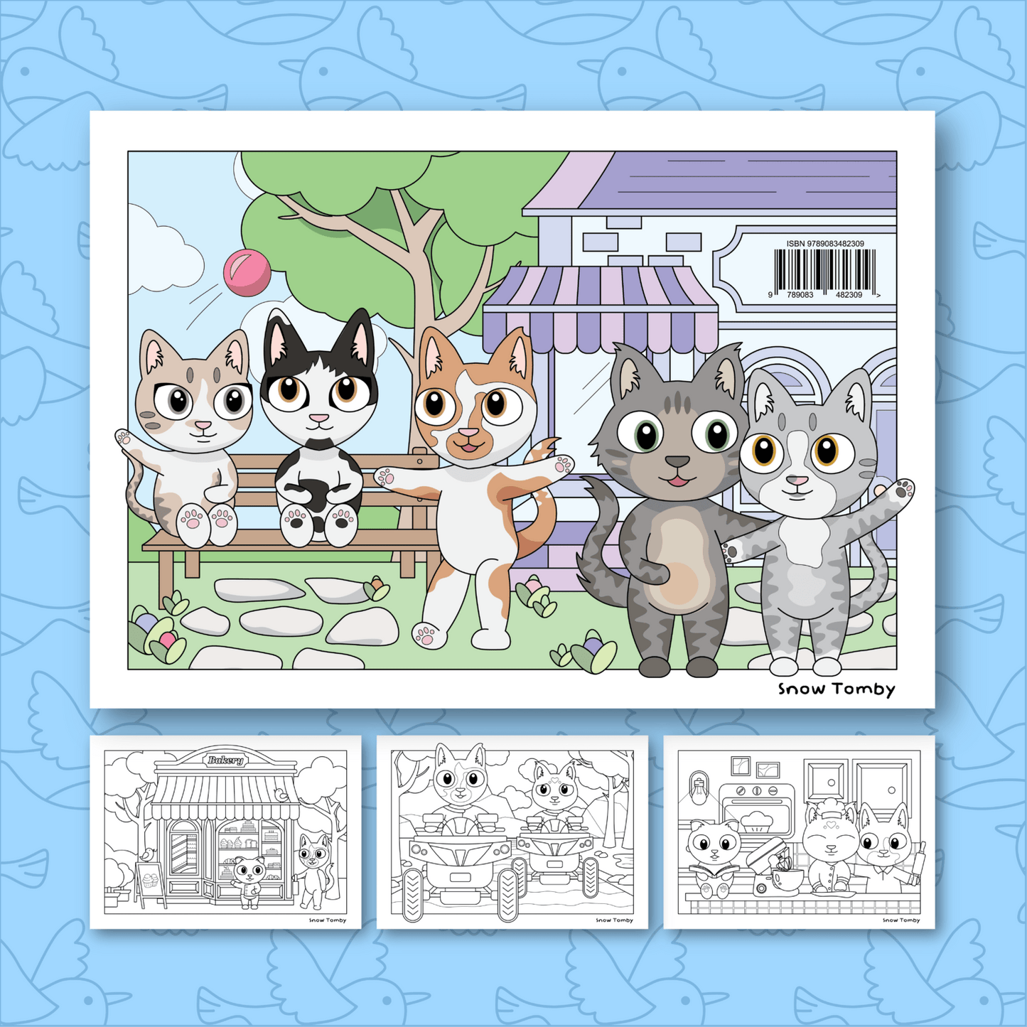 SnowTomby - Kitty Kingdom kleurboek vol. 1