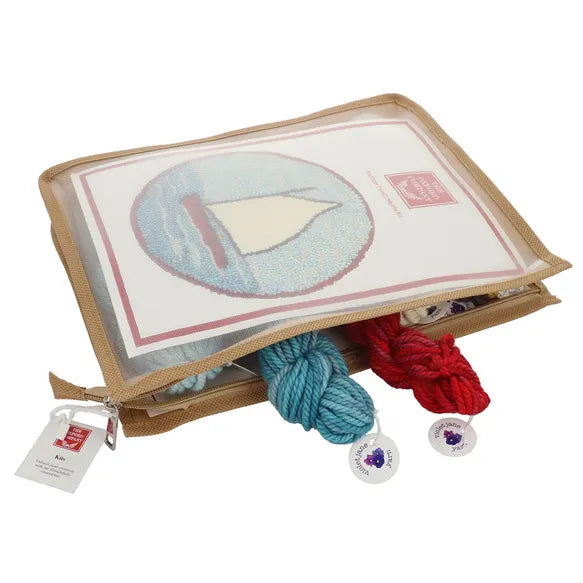 The Oxford Company - Punch needling kit zeilboot 61x61cm