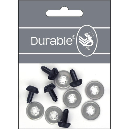Durable - Neus zwart 12mm