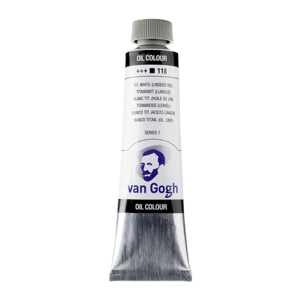 Van Gogh - Olieverf - Titaanwit (Lijnolie) 118 - 40ml