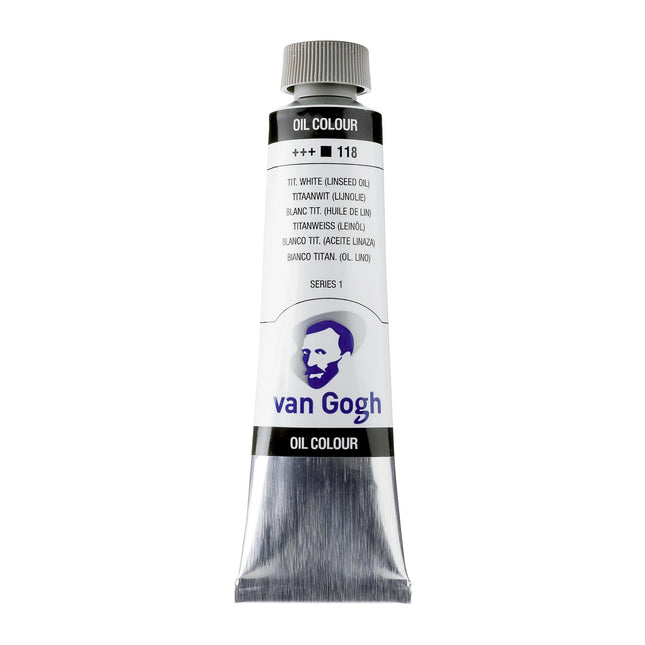 Van Gogh - Olieverf - Titaanwit (Lijnolie) 118 - 40ml