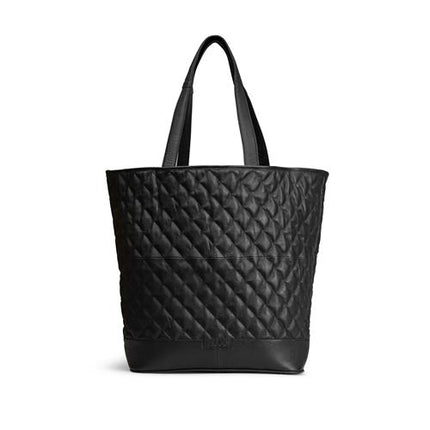 MUUD - Betsy XL. Handgemaakt leren shopper 43x46x43cm - kleur black