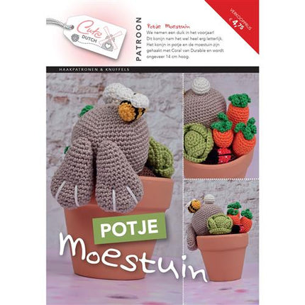 Joli livret de motifs hollandais en pot pour potager - Néerlandais