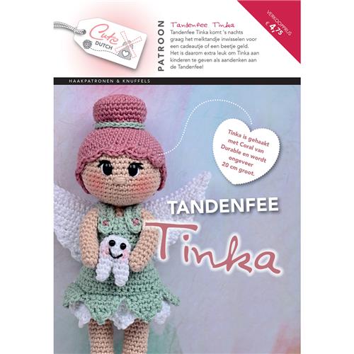 Cute Dutch Patronenboekje Tandenfee Tinka - Nederlands