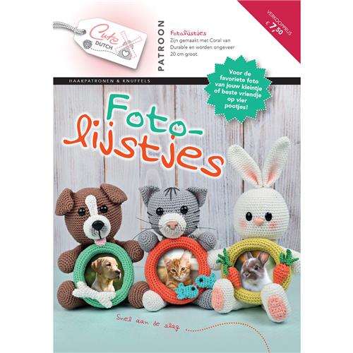 Cadres photo avec livret de motifs CuteDutch - Néerlandais