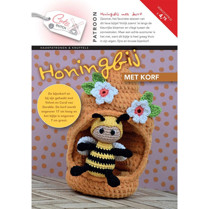 Joli livret de motifs hollandais Abeille avec ruche - Néerlandais
