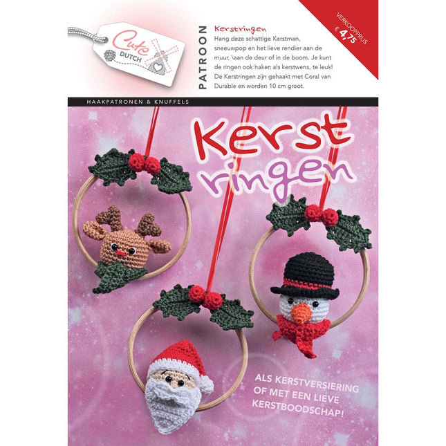 Joli livret de motifs hollandais, bagues de Noël - Néerlandais