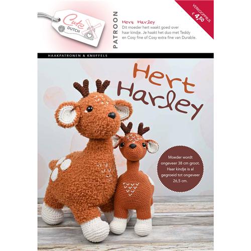 Mignon livre de motifs hollandais Deer Harley - Néerlandais