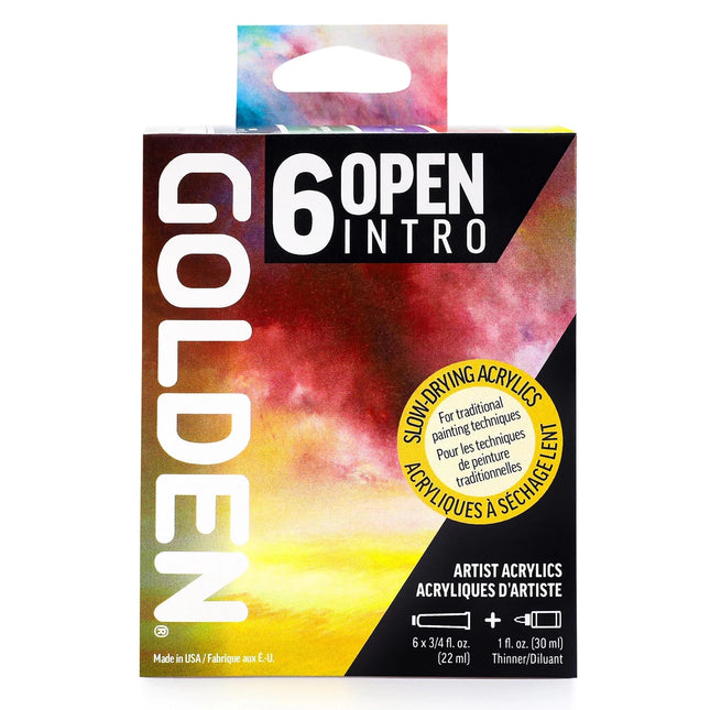 Golden OPEN Acrylics - Intro set