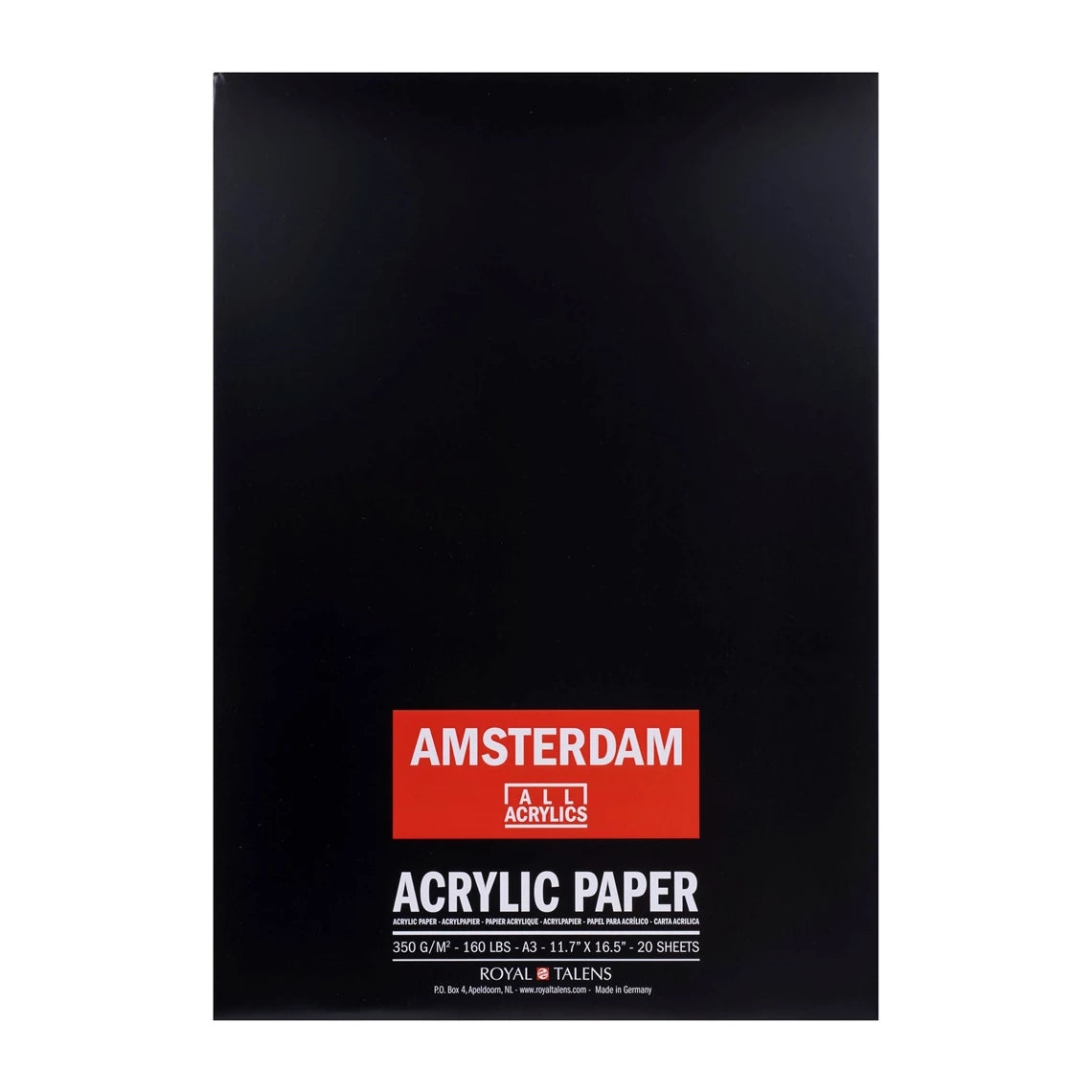 Amsterdam - Acrylpapier A3 - 350g, 20 vellen