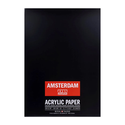 Amsterdam - Acrylpapier A3 - 350g, 20 vellen