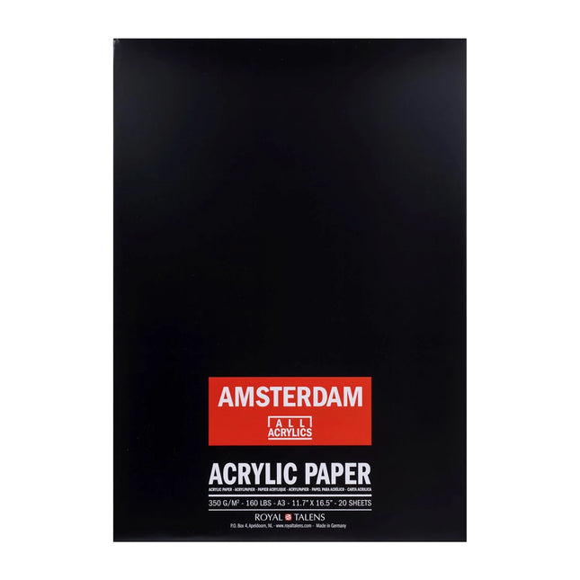 Amsterdam - Acrylic paper A3 - 350g, 20 sheets