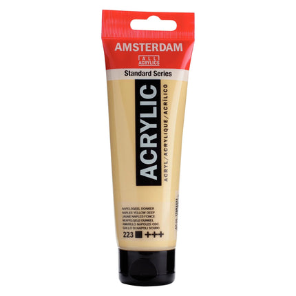 Amsterdam  - Standard Series acrylverf - Napelsgeel Donker 223 - 120ml