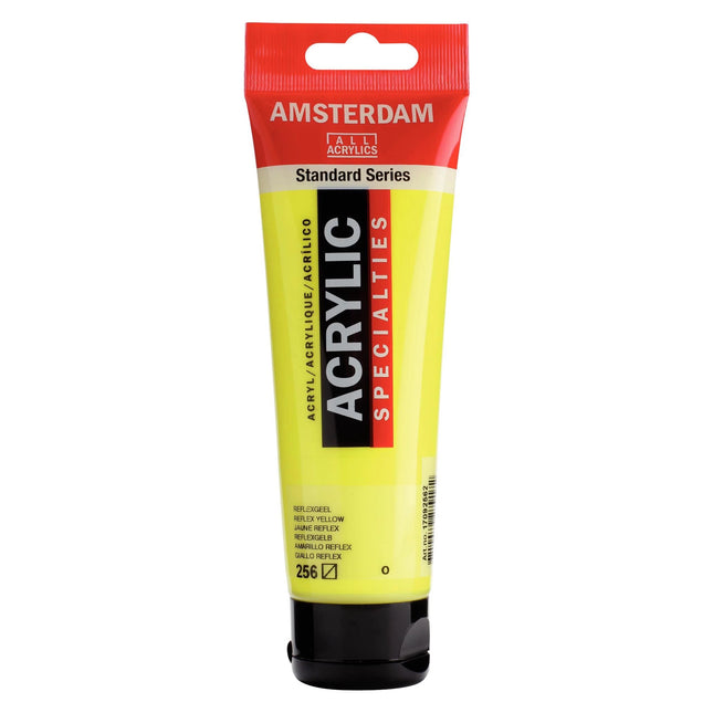 Amsterdam  - Standard Series acrylverf - Reflexgeel 256 - 120ml