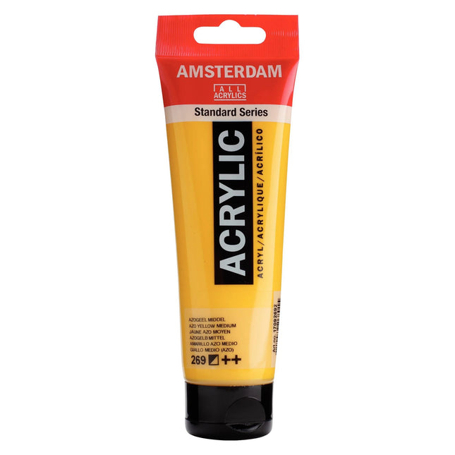 Amsterdam - Standard Series acrylverf - Azogeel Middel 269 - 120ml