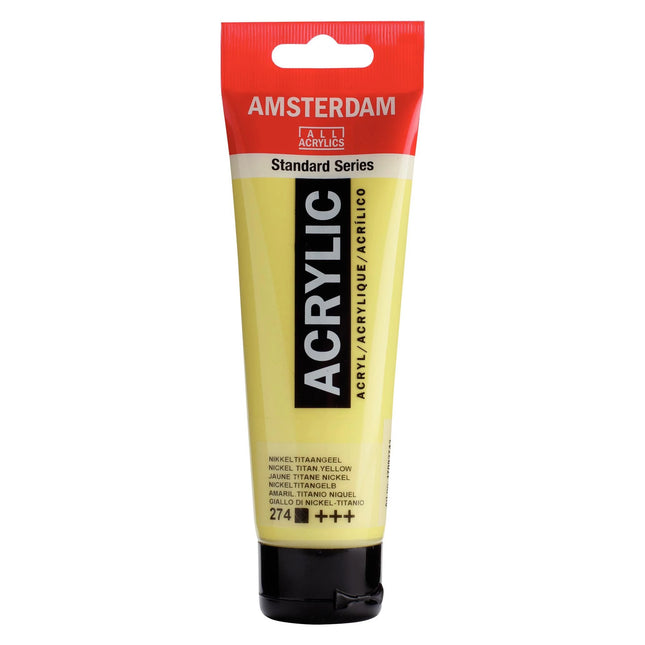 Amsterdam - Standard Series acrylverf - Nikkeltitaangeel 274 - 120ml