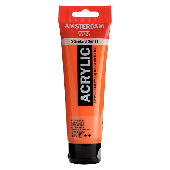 Amsterdam - Standard Series acrylverf - Azo-Oranje 276 - 120ml