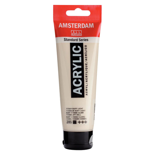 Amsterdam - Standard Series acrylverf - Titaanbuff Licht 289 - 120ml