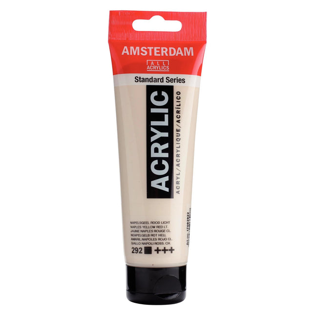 Amsterdam - Standard Series acrylverf - Napelsgeel Rood Licht 292 - 120ml
