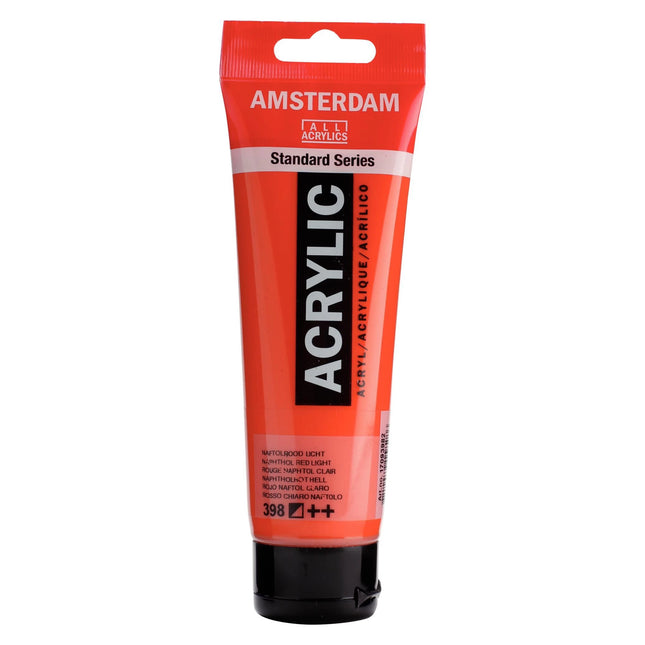 Amsterdam - Standard Series acrylverf - Naftolrood Licht 398 - 120ml