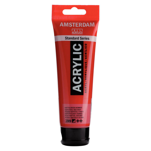 Amsterdam - Standard Series acrylverf - Naftolrood Donker 399 - 120ml