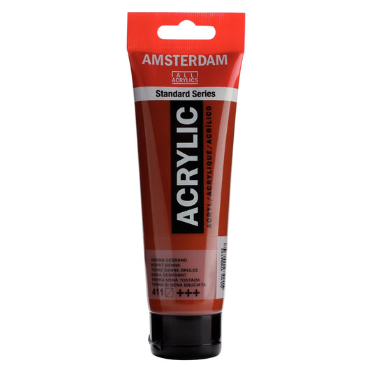 Amsterdam - Standard Series acrylverf - Sienna Gebrand 411 - 120ml