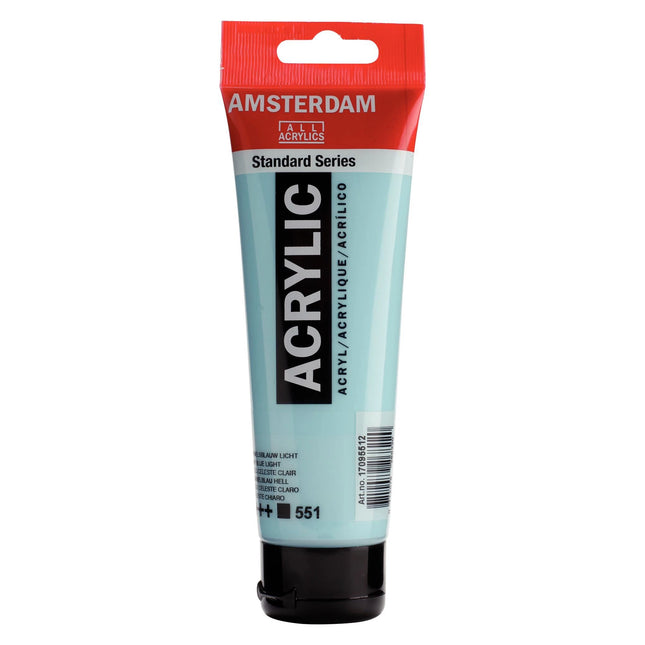Amsterdam - Standard Series acrylverf - Hemelsblauw Licht 551 - 120ml