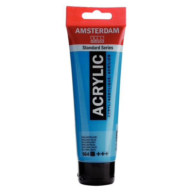 Amsterdam - Standard Series acrylverf - Briljantblauw 564 - 120ml