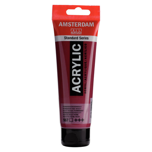 Amsterdam - Standard Series acrylverf - Permanentroodviolet 567 - 120ml