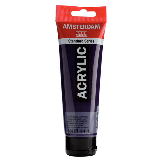 Amsterdam - Standard Series acrylverf - Permanentblauwviolet 568 - 120ml
