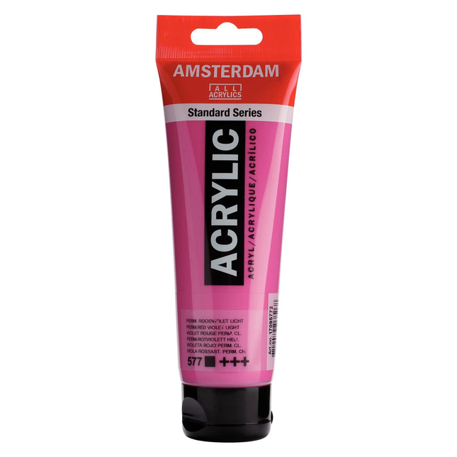 Amsterdam - Standard Series acrylverf - Permanentroodviolet Licht 577 - 120ml