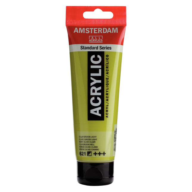 Amsterdam - Standard Series acrylverf - Olijfgroen Licht 621 - 120ml
