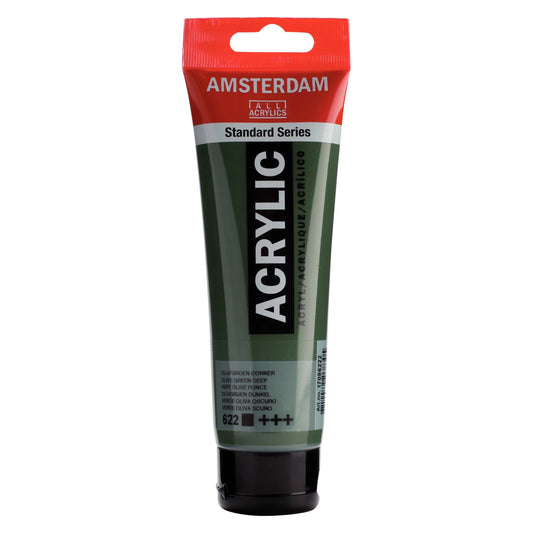 Amsterdam - Standard Series acrylverf - Olijfgroen Donker 622 - 120ml