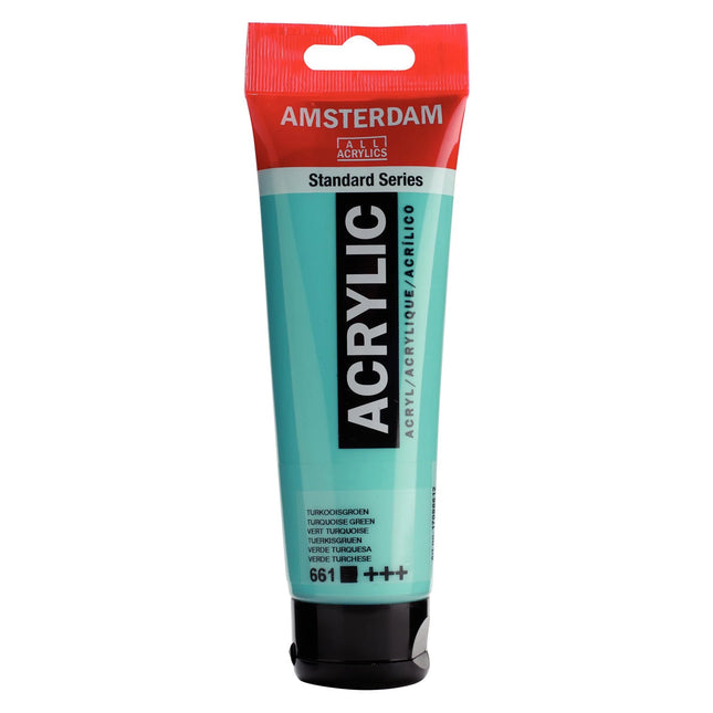 Amsterdam - Standard Series acrylverf - Turkooisgroen 661 - 120ml