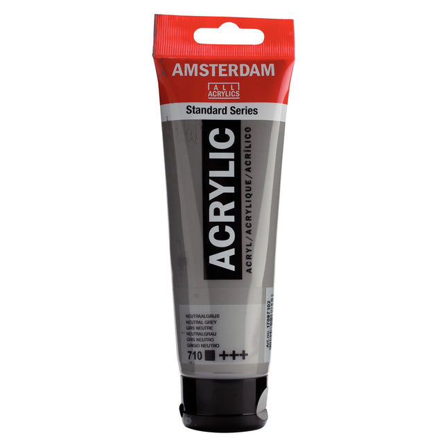 Amsterdam - Standard Series acrylverf - Neutraalgrijs 710 - 120ml