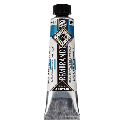 Rembrandt - Acrylverf - Mangaanblauw Phtalo 582 - 40ml