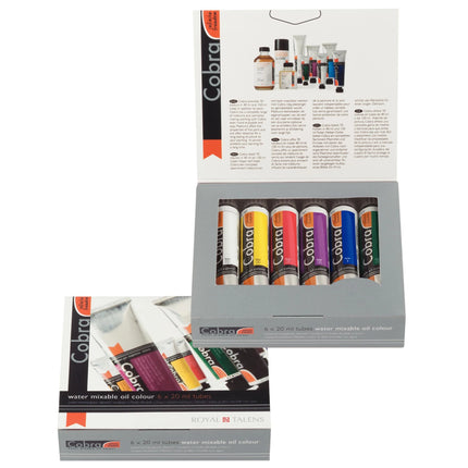 Cobra - Artist Water vermengbare Olieverf Proefpakket 6 x 20ml