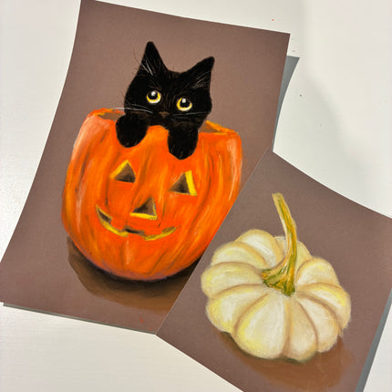 31 OKTOBER - HERFST EN HALLOWEEN IN REMBRANDT SOFT PASTELS