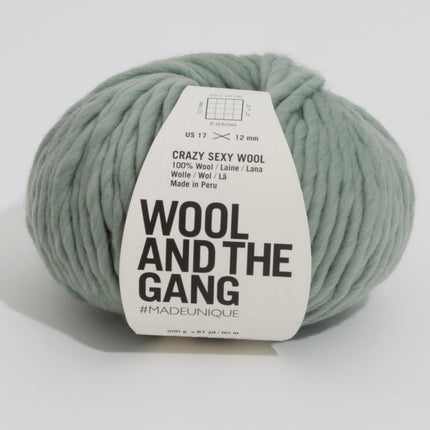 Wool and the Gang - Crazy sexy wool - Eucalyptus Green