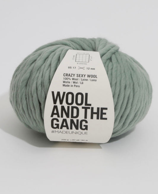 Wool and the Gang - Crazy sexy wool - Eucalyptus Green