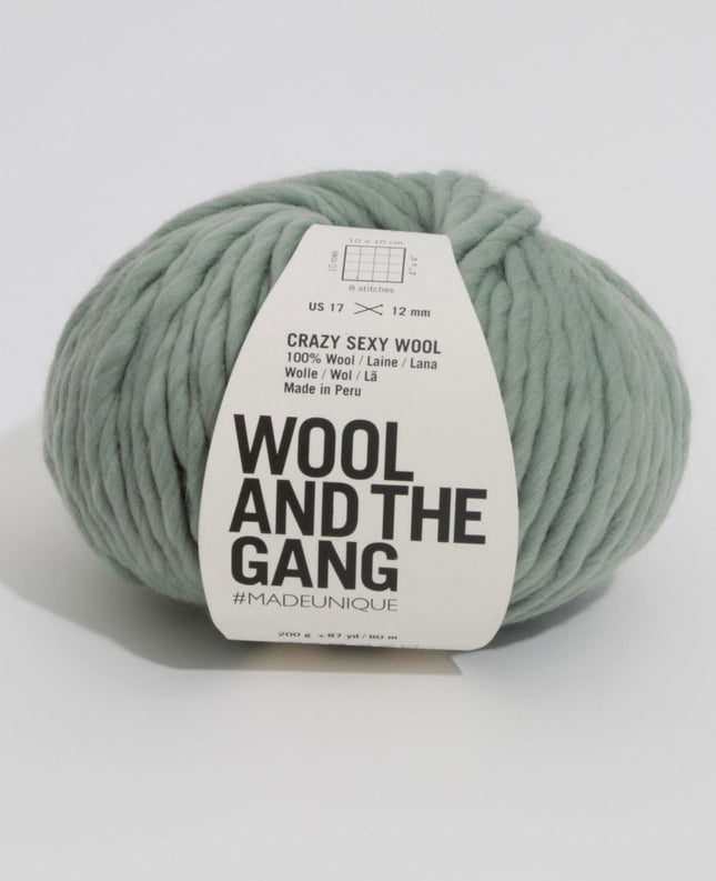 Wool and the Gang - Crazy sexy wool - Eucalyptus Green