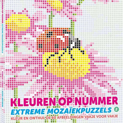 Kleuren op nummer - Extreme mozaiekpuzzels 2