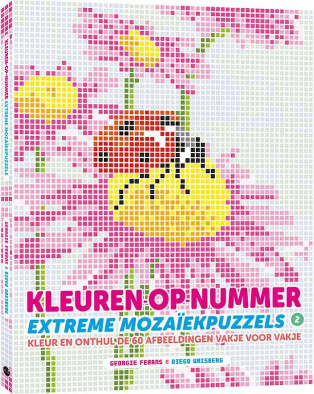Kleuren op nummer - Extreme mozaiekpuzzels 2