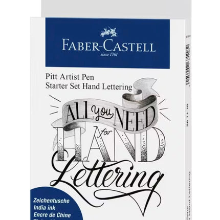 Faber-Castell - Tekenstift Pitt Artist Pen handlettering 8-delig basisetui