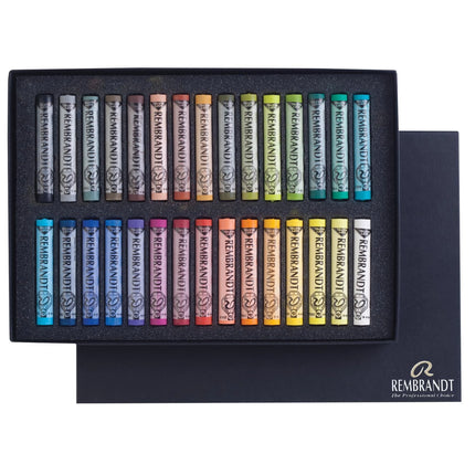 Rembrandt - Soft pastel set Algemene Selectie - 30 hele pastels
