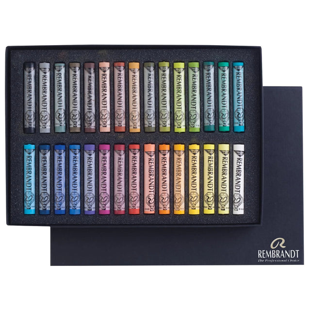Rembrandt - Soft pastel set Algemene Selectie - 30 hele pastels